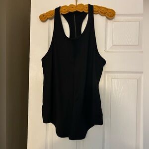 ZYIA Black Racerback Tank Top